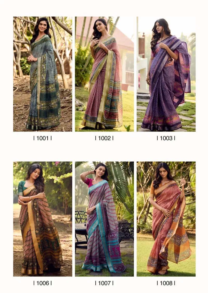 Sugandha By Sr Cotton Fancy Designer Saree Suppliers In Mumbai